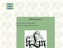 Tablet Screenshot of kmlautanen.fi